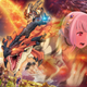 Characters and creatures from Monster Hunter.